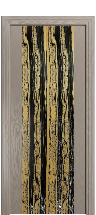 Дверь межкомнатная Порта Алекс КАНТРИ 1 Латте вставка эспрессо шпон