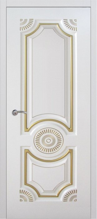 Дверь межкомнатная ЗОДЧИЙ ПАТРИСИЯ 5 ПГ Софт тальк