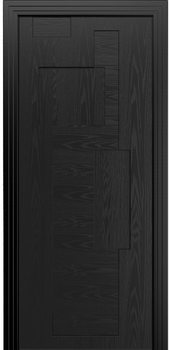 Дверь межкомнатная Порта Алекс ПОРТА 4 Неро шпон