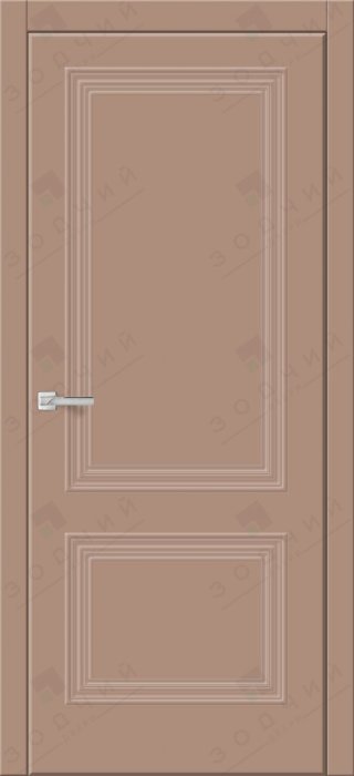 Дверь межкомнатная ЗОДЧИЙ КВИН 2 ПГ Капуччино софт