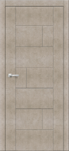 Дверь межкомнатная ЗОДЧИЙ БЕЛЛА ПГ Бетон бежевый