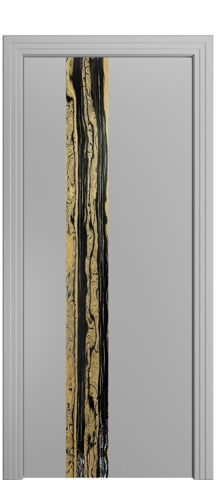 Дверь межкомнатная Порта Алекс КАНТРИ 3 Светло-серый вставка эспрессо эмаль