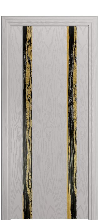 Дверь межкомнатная Порта Алекс КАНТРИ 4 Агат вставка эспрессо шпон