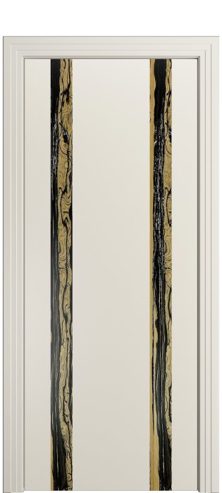 Дверь межкомнатная Порта Алекс КАНТРИ 4 Бежевый вставка эспрессо эмаль