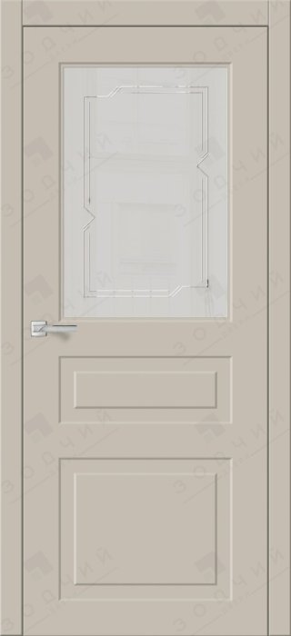 Дверь межкомнатная ЗОДЧИЙ ИТАЛЬЯНО СЛОУП 33 ПО Бежевый софт