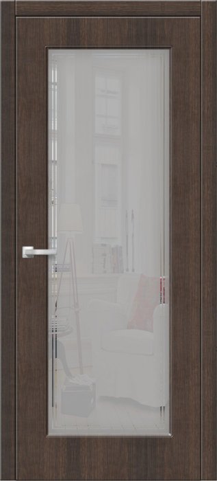 Дверь межкомнатная ЗОДЧИЙ ИТАЛЬЯНО 1 ПВХ ПО Бренди