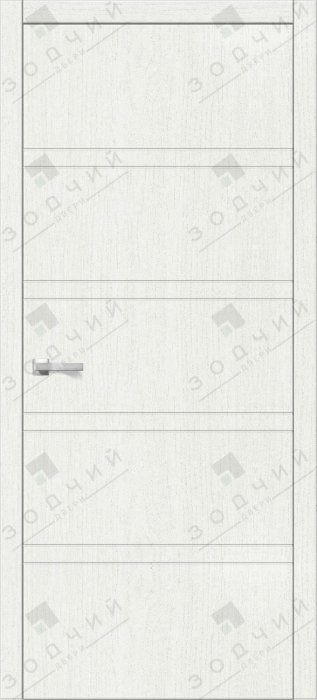 Дверь межкомнатная ЗОДЧИЙ ИТАЛЬЯНО 6 ПГ Секвойя милк