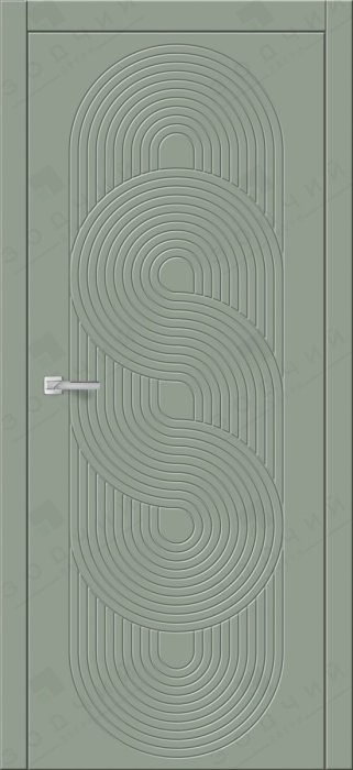 Дверь межкомнатная ЗОДЧИЙ ОМЕГА 1 ПГ Нефрит