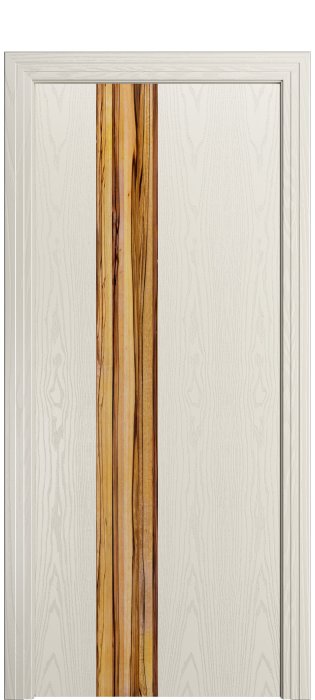 Дверь межкомнатная Порта Алекс КАНТРИ 3  Бежевый вставка Марблвуд шпон