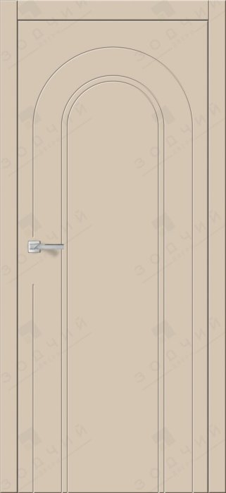 Дверь межкомнатная ЗОДЧИЙ ОМЕГА 3 ПГ Капучино софт