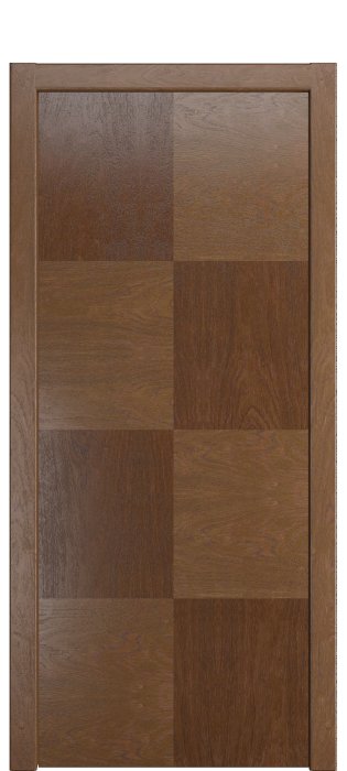 Дверь межкомнатная Порта Алекс ДЮНА 5 Дуб мокко шпон