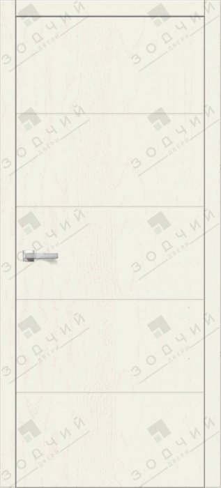 Дверь межкомнатная ЗОДЧИЙ ИТАЛЬЯНО 5 ПВХ ПГ Дуб селена