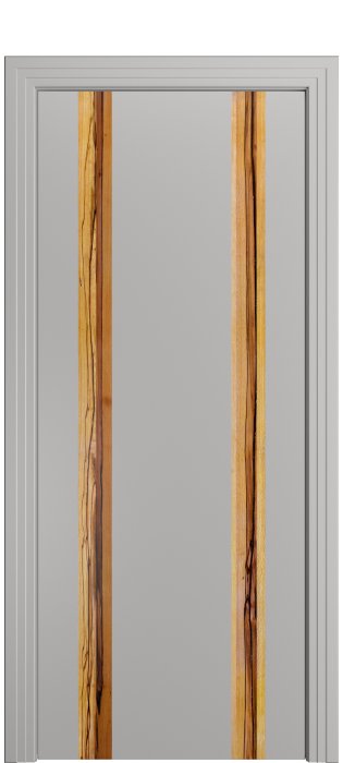 Дверь межкомнатная Порта Алекс КАНТРИ 4 Грей вставка Марблвуд эмаль