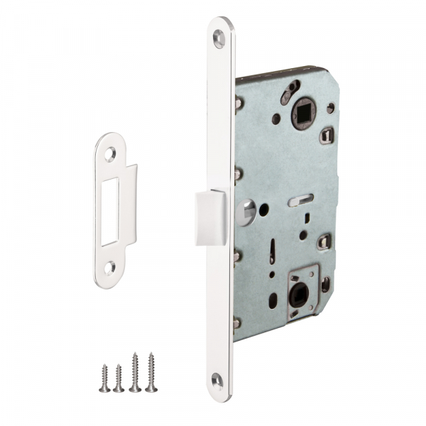 Защелка Punto (Пунто) врезная PL96WC-50 WH (белый)