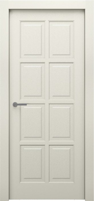 Дверь межкомнатная ЗОДЧИЙ ЭЛЕГАНТЕ ТВИН 4 ПГ Шагрень латте