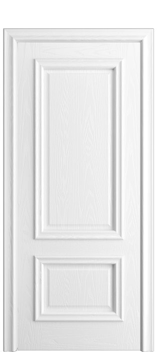 Дверь межкомнатная Порта Алекс КЛАССИКА 2 Белоснежный шпон