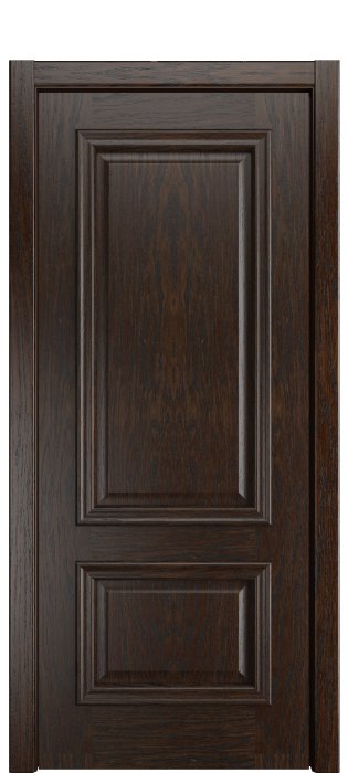 Дверь межкомнатная Порта Алекс КЛАССИКА 2 Дуб коньячный шпон