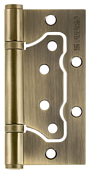 Петля Fuaro (Фуаро) универсальная без врезки IN4500W AB (500-2BB 100x2,5) бронза