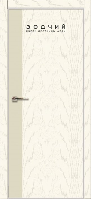 Дверь межкомнатная ЗОДЧИЙ МЕГАПОЛИС В22 ПГ Дуб опаловый