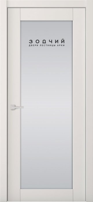Дверь межкомнатная ЗОДЧИЙ ТОКИО 2 ПО Шагрень айриш стекло матированное светлое