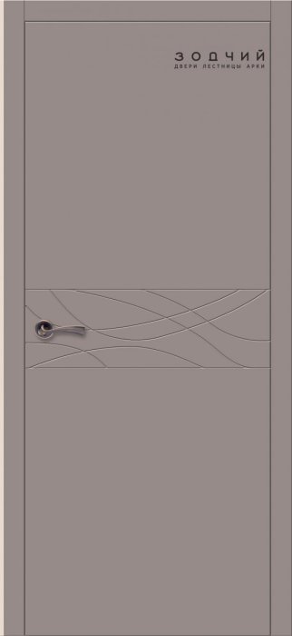 Дверь межкомнатная ЗОДЧИЙ АВЕНЮ 32 ПГ Глясе софт