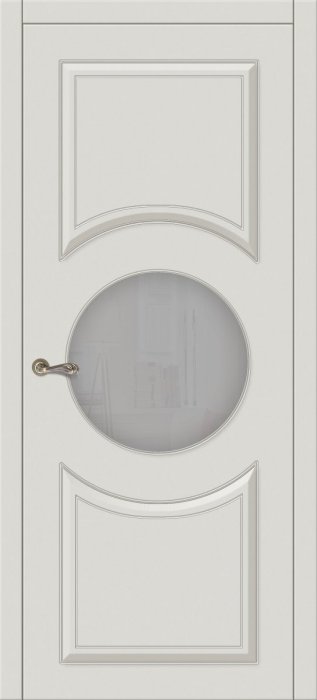 Дверь межкомнатная ЗОДЧИЙ ЛАТИНА 10 ПО Софт тальк