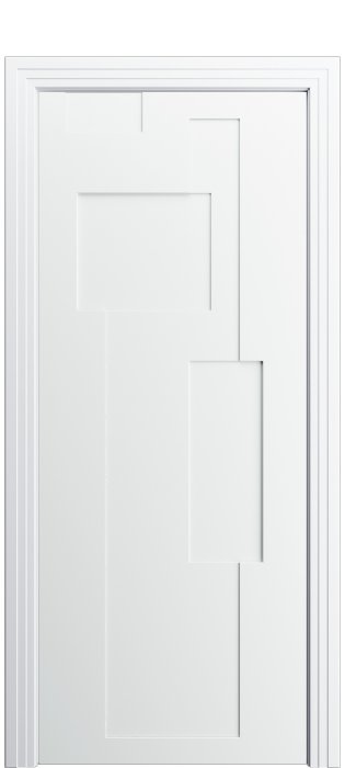 Дверь межкомнатная Порта Алекс ПОРТА 4 Вайт софт эмаль