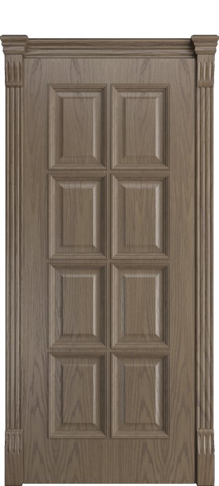 Дверь межкомнатная Порта Алекс КЛАССИКА 7 Дуб грэйвуд шпон