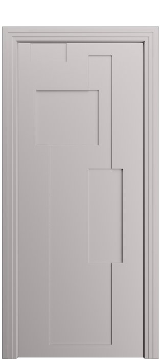 Дверь межкомнатная Порта Алекс ПОРТА 4 Платинум софт эмаль