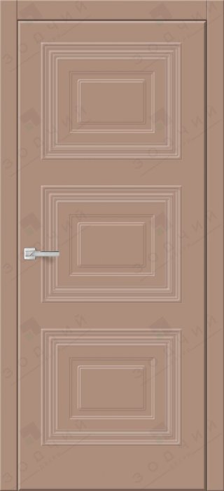 Дверь межкомнатная ЗОДЧИЙ КВИН ТВИН ПГ Брауни