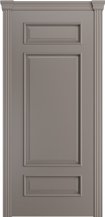 Дверь межкомнатная Порта Алекс Модерн4 Темно-серая эмаль