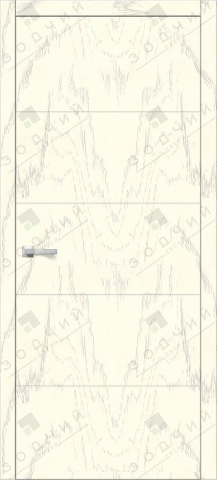 Дверь межкомнатная ЗОДЧИЙ ИТАЛЬЯНО 5 ПВХ ПГ Дуб опаловый