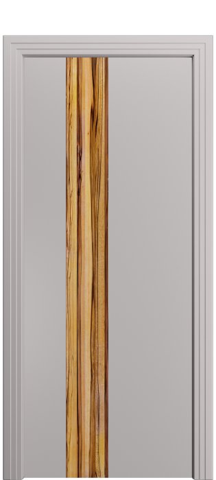 Дверь межкомнатная Порта Алекс КАНТРИ 3 Платинум софт вставка Марблвуд эмаль