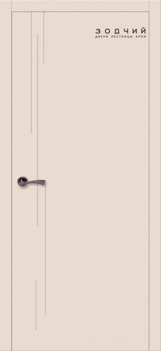Дверь межкомнатная ЗОДЧИЙ АВЕНЮ 26 ПГ Шагрень айриш
