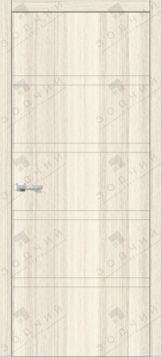 Дверь межкомнатная ЗОДЧИЙ ИТАЛЬЯНО 6 ПГ Сандал белый