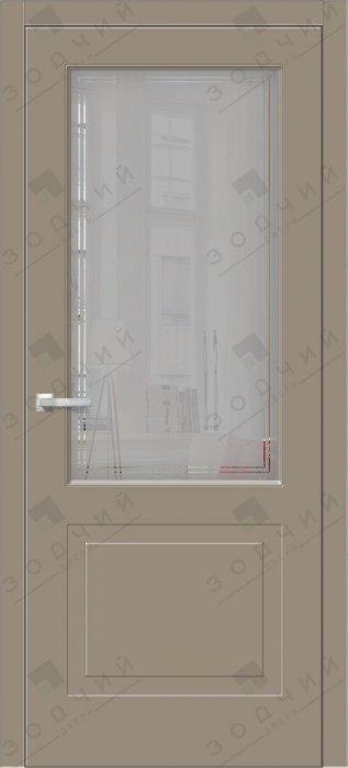 Дверь межкомнатная ЗОДЧИЙ ИТАЛЬЯНО 2 ПВХ ПО Карри