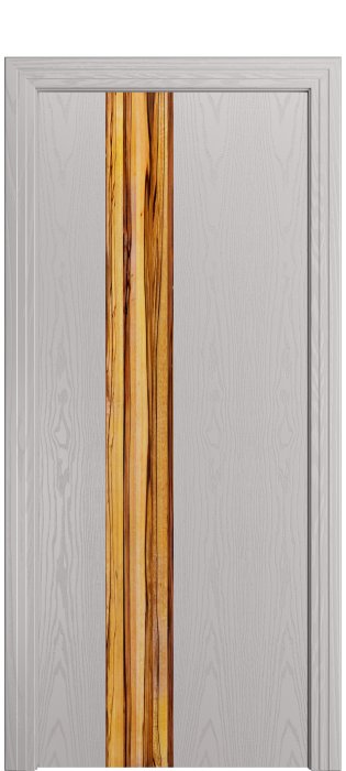 Дверь межкомнатная Порта Алекс КАНТРИ 3  Агат вставка Марблвуд шпон