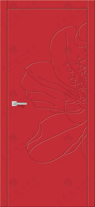 Дверь межкомнатная ЗОДЧИЙ ФЛОРА АЗАЛИЯ ПГ Куба