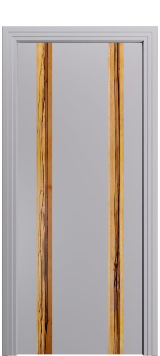 Дверь межкомнатная Порта Алекс КАНТРИ 4 Ибис софт вставка Марблвуд эмаль