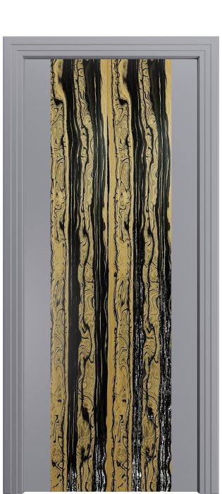 Дверь межкомнатная Порта Алекс КАНТРИ 1 Стоне софт вставка эспрессо эмаль