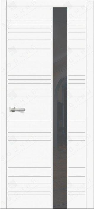 Дверь межкомнатная ЗОДЧИЙ АВЕНЮ 10 ПО гладкое Эмаль белая