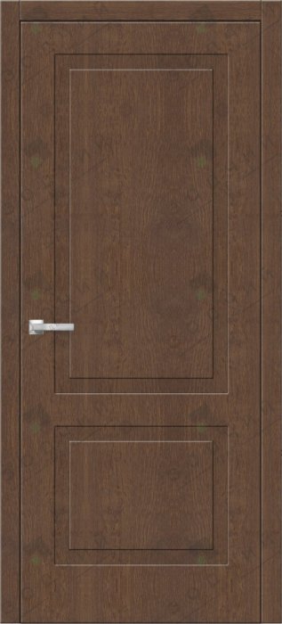 Дверь межкомнатная ЗОДЧИЙ ИТАЛЬЯНО 2 ПВХ ПГ Дуб бренди