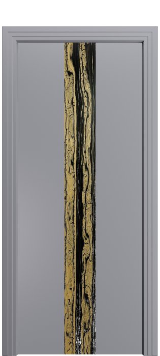 Дверь межкомнатная Порта Алекс КАНТРИ 2 Стоне софт вставка эспрессо эмаль