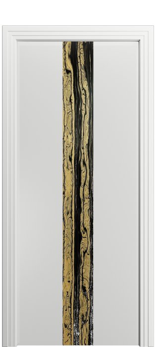 Дверь межкомнатная Порта Алекс КАНТРИ 2 Луна софт вставка эспрессо эмаль