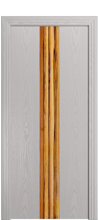 Дверь межкомнатная Порта Алекс КАНТРИ 2 Агат вставка Марблвуд шпон