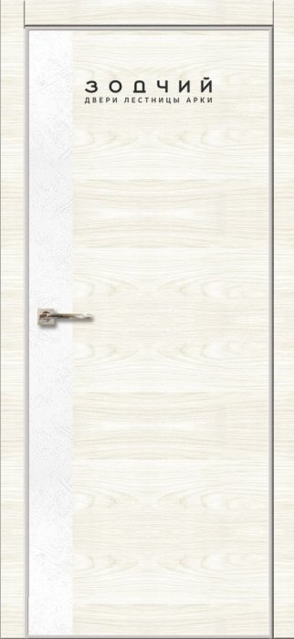 Дверь межкомнатная ЗОДЧИЙ МЕГАПОЛИС 22 ПГ Вяз светлый горизонт
