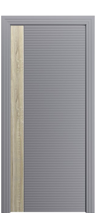 Дверь межкомнатная Порта Алекс ПОРТА 7 Стоне софт вставка CPL эмаль