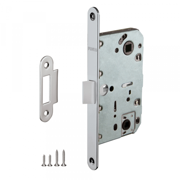 Защелка Punto (Пунто)  врезная PL96WC-50/BL CP (хром)