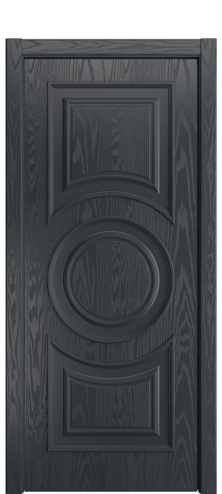 Дверь межкомнатная Порта Алекс КЛАССИКА 1 Графит шпон
