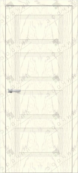 Дверь межкомнатная ЗОДЧИЙ ИТАЛЬЯНО 4 ПВХ ПГ Дуб опаловый